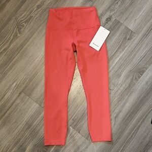 Lululemon Athletica Red Leggings